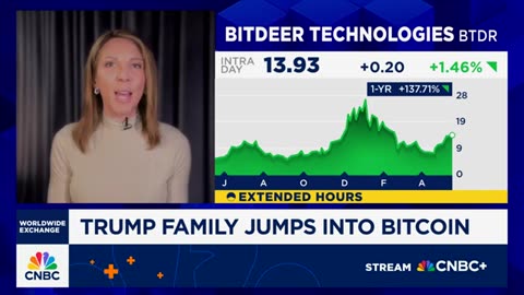 Trumps to take bitcoin mining firm public in latest crypto venture