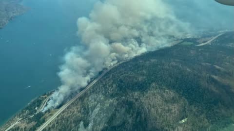 Wildfire leads to evacuation order for 400 properties in B.C.'s Okanagan region