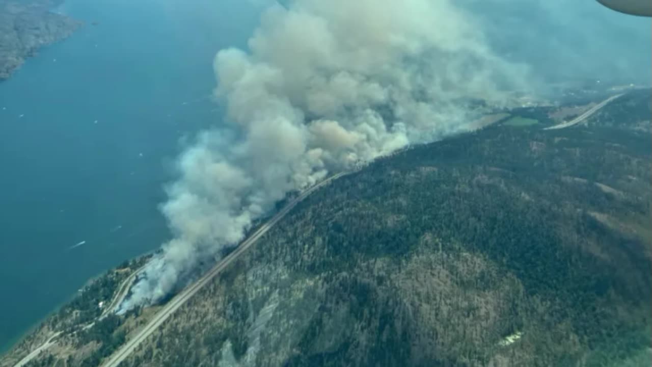Wildfire leads to evacuation order for 400 properties in B.C.'s Okanagan region