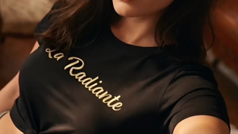 Feel radiant in this bold summer tee #laradiante #croptopvibes #sunnylook #casualstyle