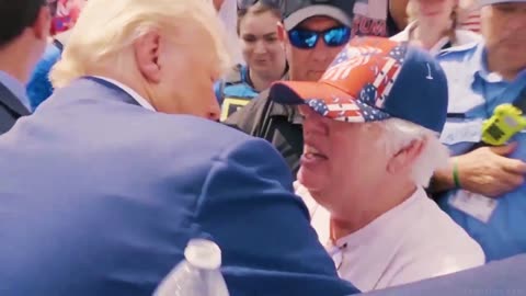 THE VERY NEXT RALLY AFTER GETTING SHOT!!!❤️🇺🇸