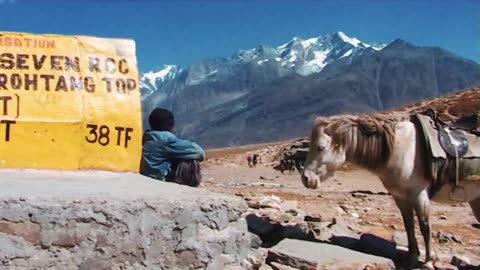 Away John Benjamin featuring the song "Away" and Kullu valley in India