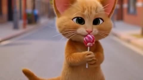AI Kitten at the Candy Store – Lollipop Adventure 🍭🐾