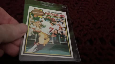 1979 Topps Joe Theismann #155 Washington Redskins HOF