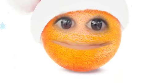 Santa hat with Orange 😂