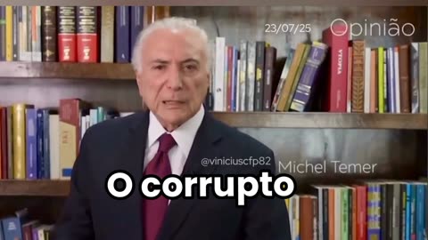 MICHEL TEMER O CORRUPTO DOS 50 MILHÕES DE REAIS, "TÊM QUE MANTER ISSO AÍ VIU"