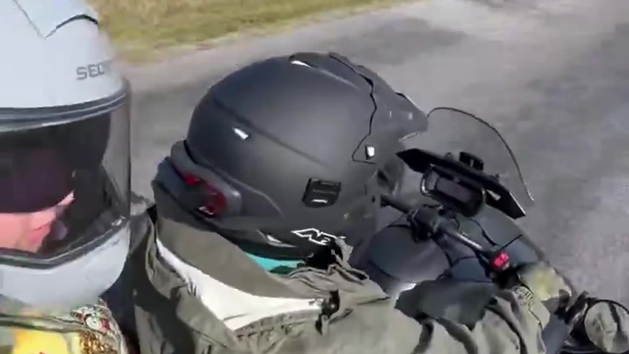 Short ride on Hwy 14 with JC