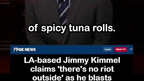 Jimmy Kimmel Claims 'There's No Riot Outside', Calls Trump 'mentally ill'