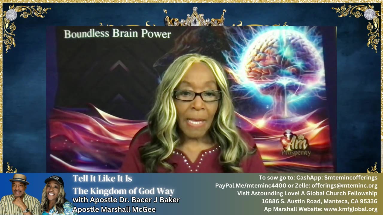Tell It Like It Is: The Kingdom of God Way with Apostle Dr Baker 4-21-25