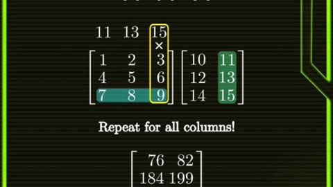 How to solve Matrix multiplication 3x3