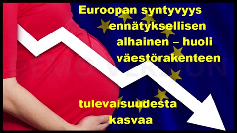 Euroopan syntyvyys ennätyksellisen alhainen - huoli väestörakenteen tulevaisuudesta kasvaa