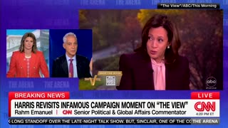 CNN Anchor, Rahm Emanuel Eviscerate Kamala Harris