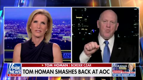 Tom Homan Slams AOC For Overlooking Massive Drop In Drug Trafficking And Crime