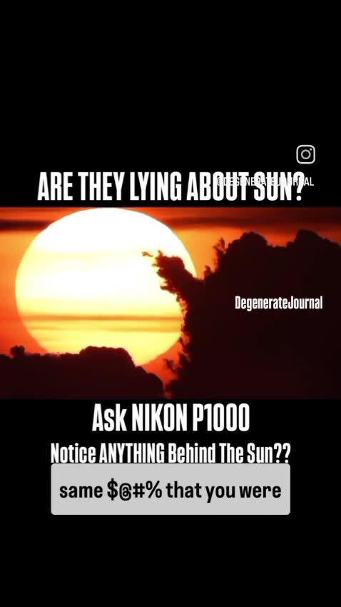 THERE LYING ABOUTH OUR SUN
