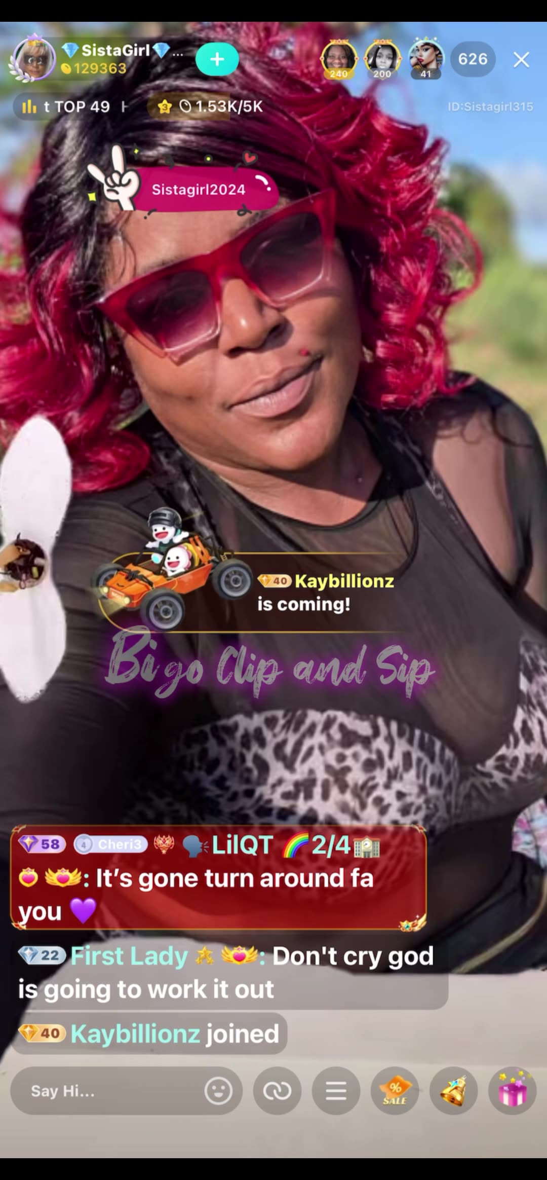 Sista Girl starts crying about her current home life while in Jamaica 5/23/25 #bigoclipandsip