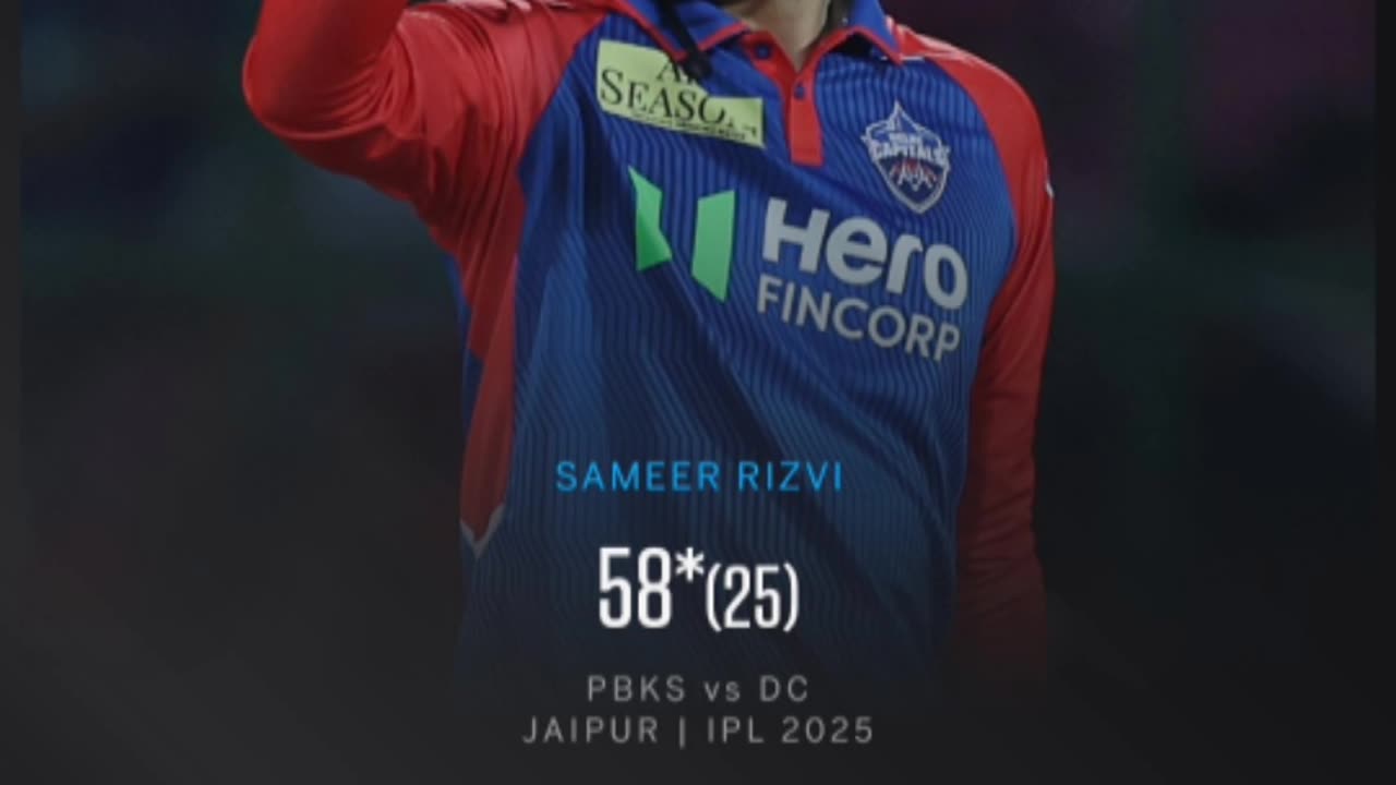 DC beat Pbks by 6 wickets in the 66th match of IPL- 25