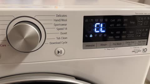 How to UNLOCK LG washing machine Key & Child LOCK
