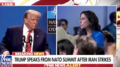 Trump confronts fake news CNN at NATO summit