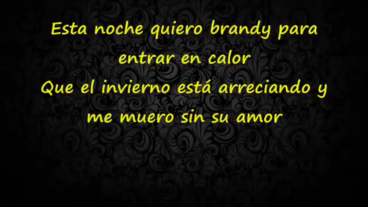 Esta noche quiero brandy Dyango con Letra 2018 Bfabregas.