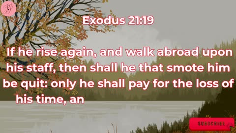 “God’s Instructions for Fair Living” Exodus 21:1-36. #shortvideo #youtubeshorts #ytshorts #shorts