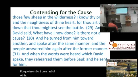 Counting 20 Years of Sonrise Part 1 Contend for the Cause