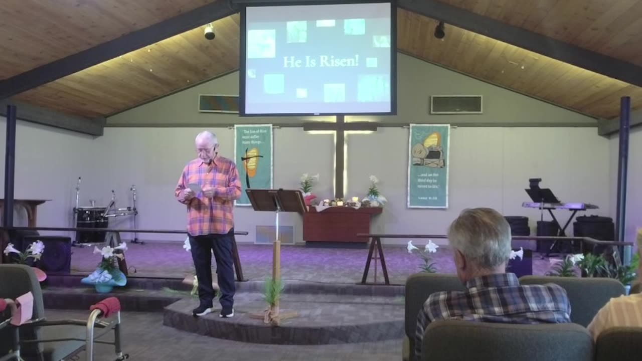 CVCC Sermon April 20 th, 2023 Title: " Chreasters "