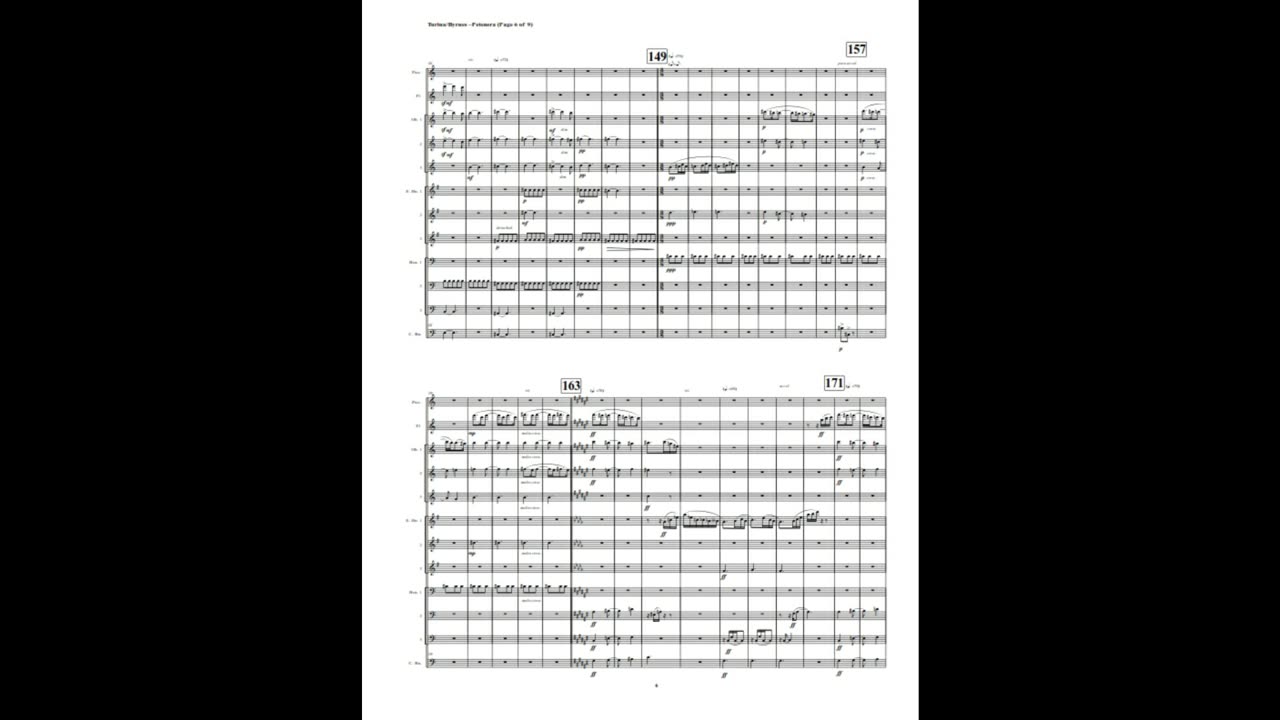 Juaquín Turina– Petenera (Double Reed Nonet + Piccolo & Flute)
