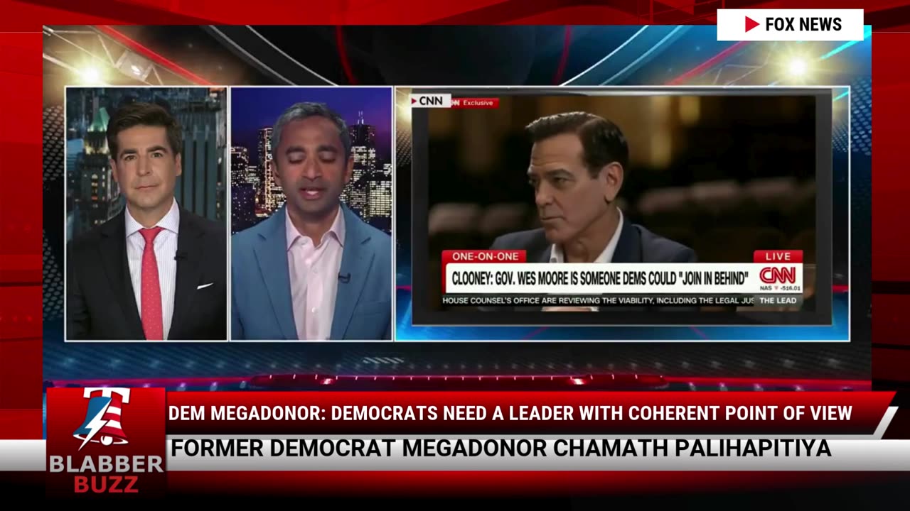 Dem Megadonor: Democrats Need A Leader With Coherent Point Of View