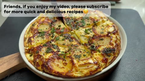 The most delicious potato recipe for dinner.
