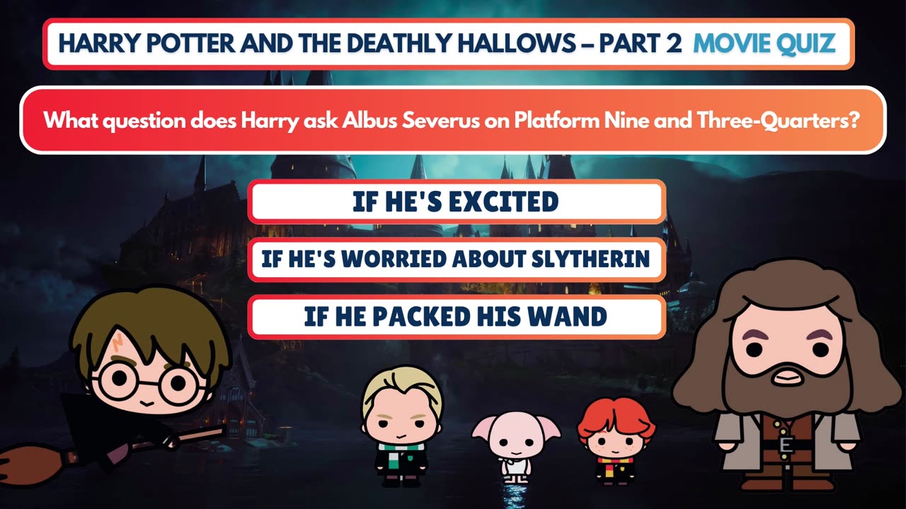 Harry Potter Movie Quiz | Deathly Hallows Part 2 True Fans Quiz Edition | Fun MCQ Test