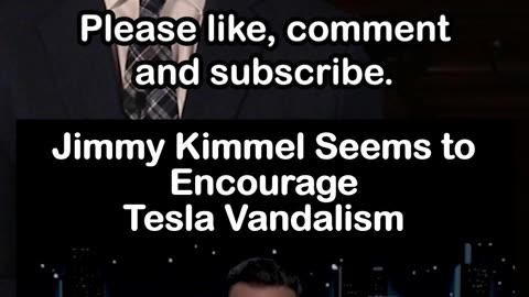 Jimmy Kimmel Seems to Encourage Tesla Vandalism