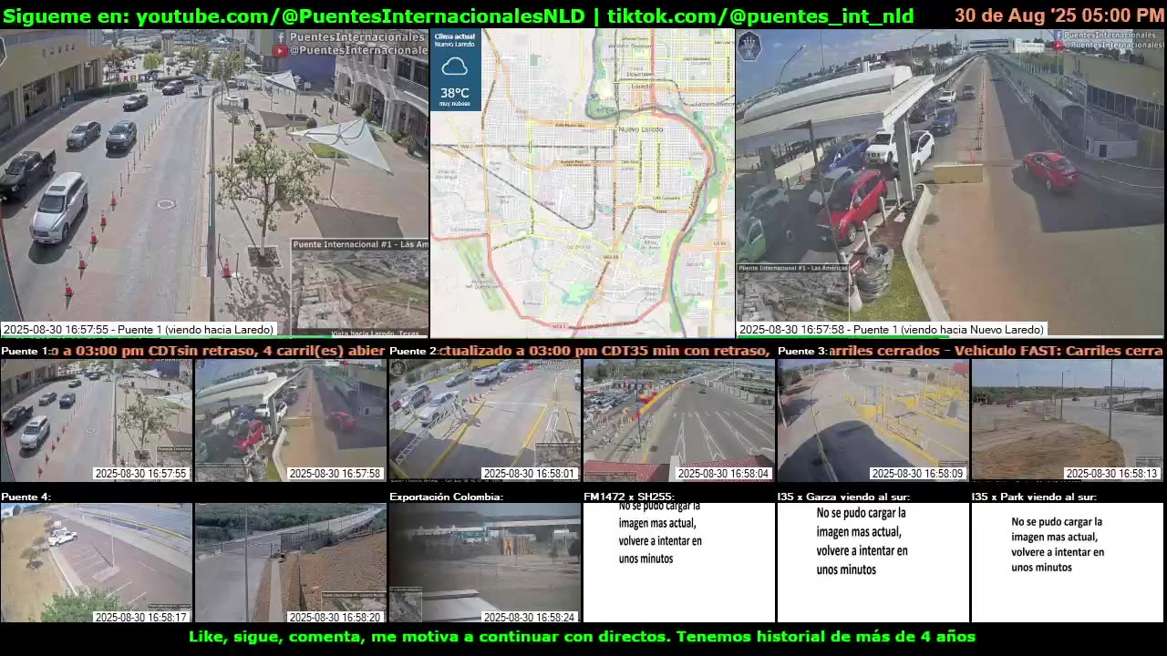 Puentes Internacionales NLD (Youtube / TikTok)