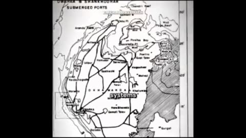 The ancient underwater city of Dwarka discovered in 1985