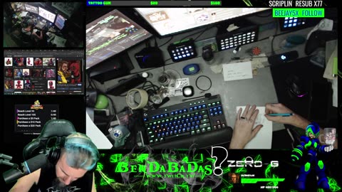1st Tattoo Stream! | #ZeroG #allegedly #3DPrintDaddy #ad !mushroom #sponsorship