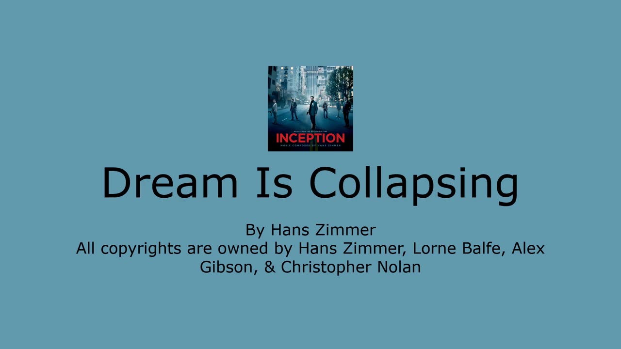 Dream Is Collapsing