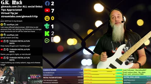 G.K. Mack Live Looping Jackassery & Rants MultiStream Saturdays #138 #Livelooping #Jackassery