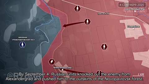 🇷🇺 🏹 🎣 Rybar’s Analysis: Storming of Alexandrograd and Kamyshevakh