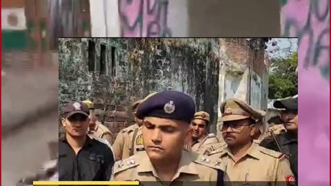 Tension in Aligarh: “I Love Muhammad” Written on Temple Walls, Hindu Groups Protest