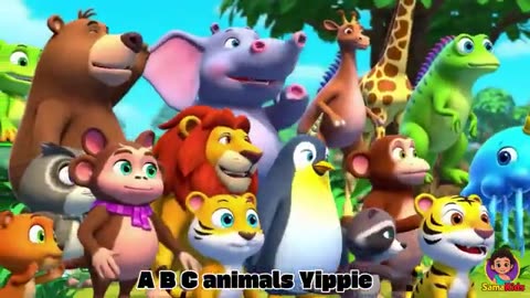 Fun learning song for kids : animal,color