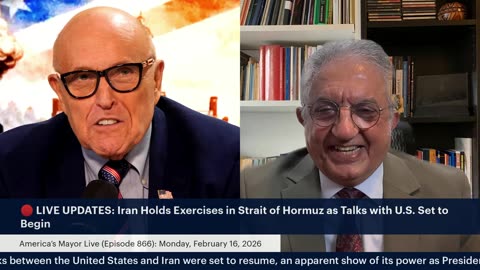 America's Mayor Live (866): Iran Holds Exercises in Strait of Hormuz as Talks with U.S. Set to Begin