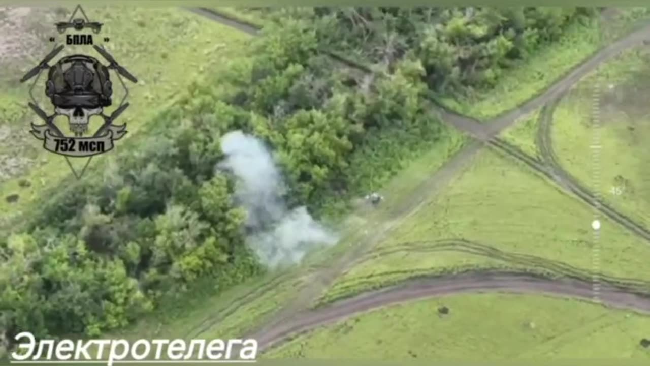 Drone Operators Target Ukrainian Equipment