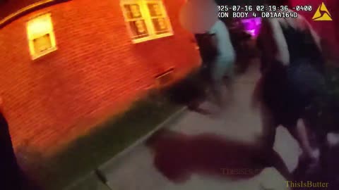 Bodycam footage shows two NYPD cops bust into a burning NYC home to rescue residents