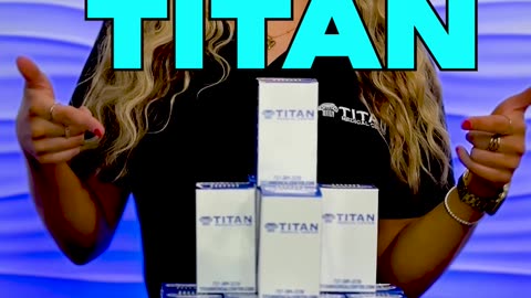 Are you stocked up on your Titan therapies?