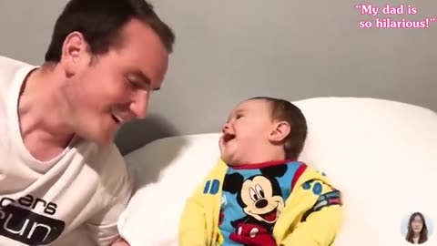 Cute And Funny Baby Laughing Hysterically Compilation __ 5-Minute Fails