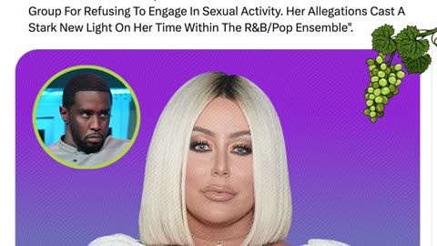 Aubrey O’Day Alleges Diddy Sent Explicit Photos And Ousted Her From Danity Kane After Refusing Him.