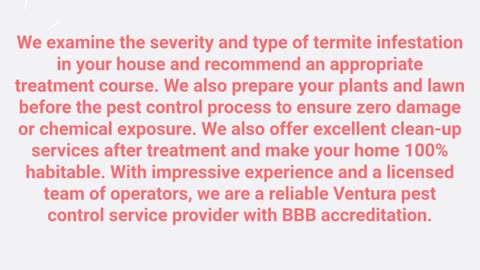 Ecola Termite - Best Exterminator in Ventura, CA