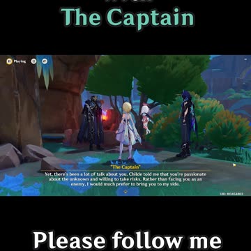 Short meeting with The Captain 1