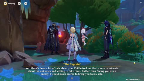 Short meeting with The Captain 1