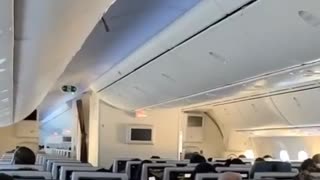 Exciting: The first flight from New York landed in Israel a short time ago.