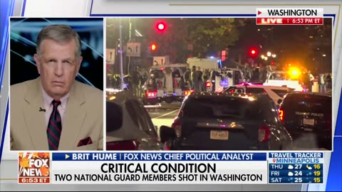 Brit Hume Examines Motive Of Man Who Shot Guardsmen